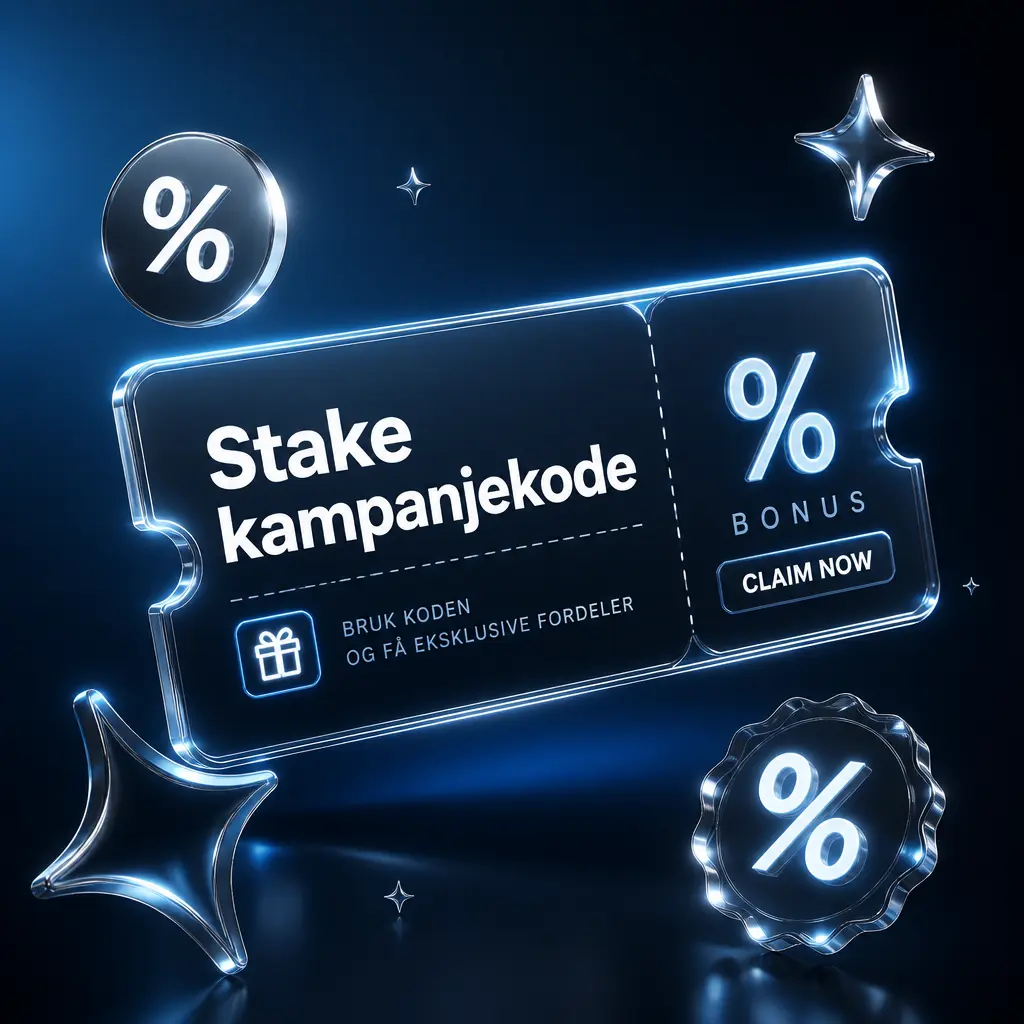 Stake kampanjekode: skriv inn partnerkode ved registrering for ekstra rakeback og VIP-fordeler på Stake.